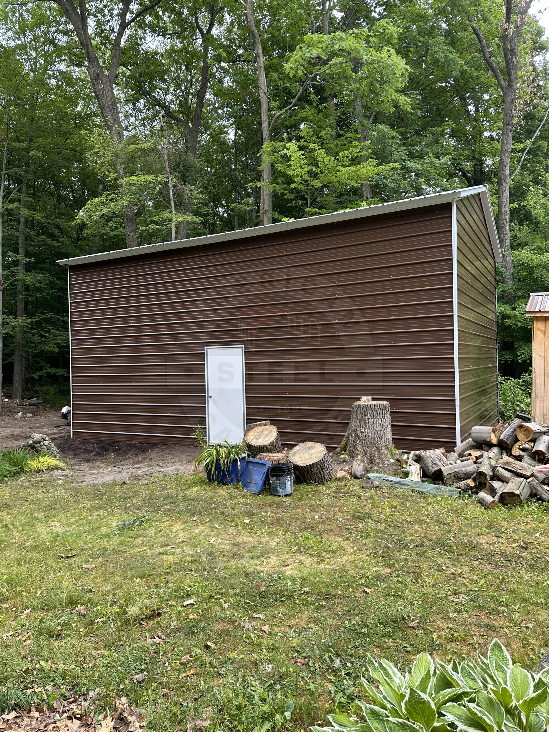Winnsboro Metal Garage