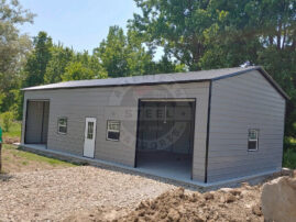 Metal-Steel-Garage-Freeport-Texas