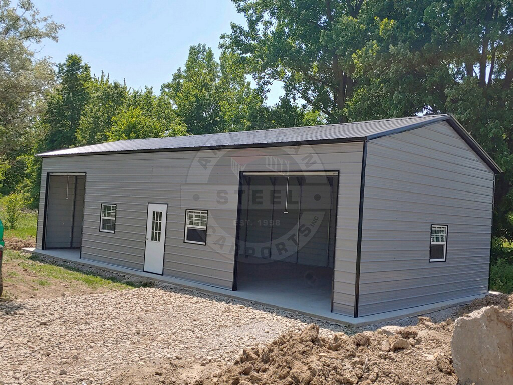 Metal-Steel-Garage-Freeport-Texas