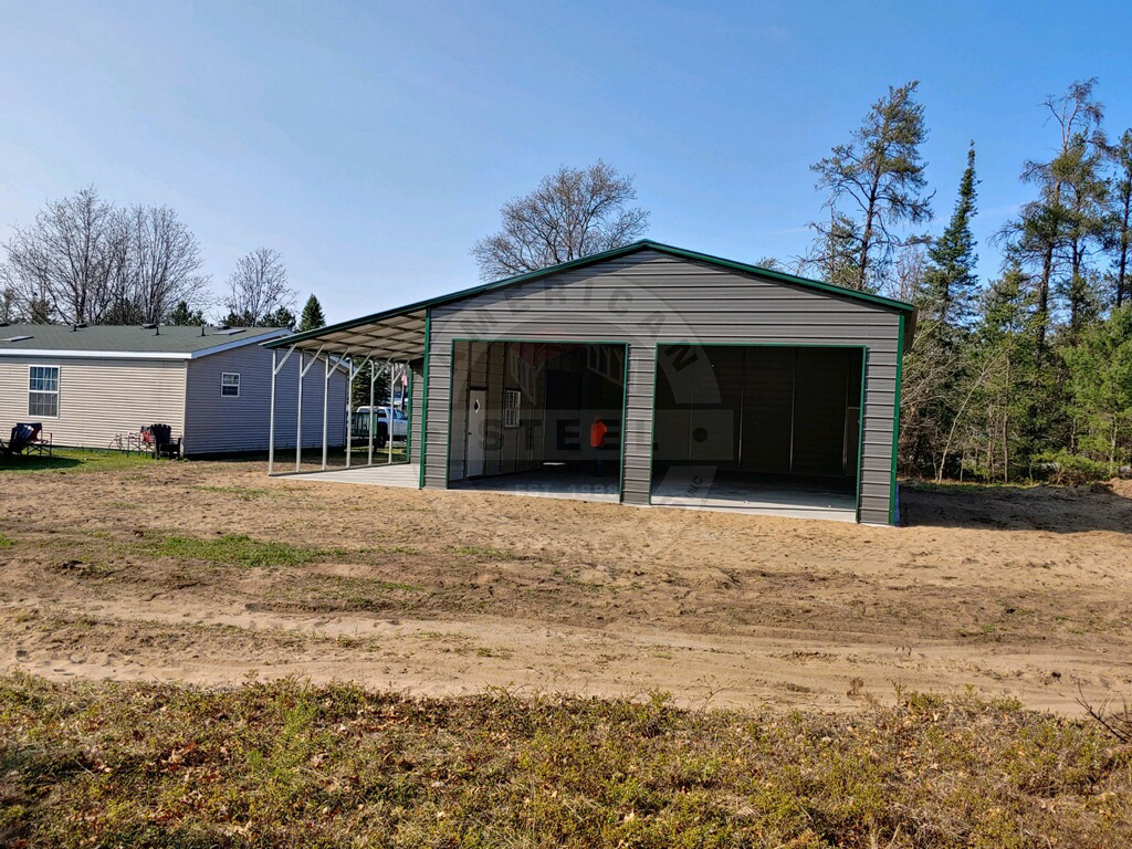Duluth MN Metal Garage - Image 10
