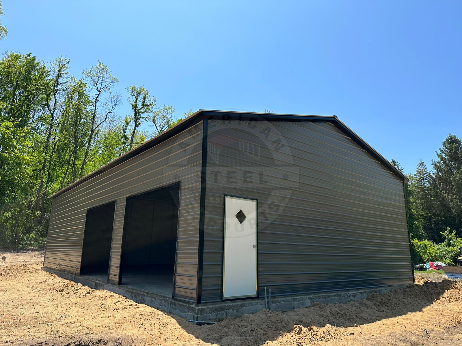 Dimmitt TX Metal Garage - Image 3