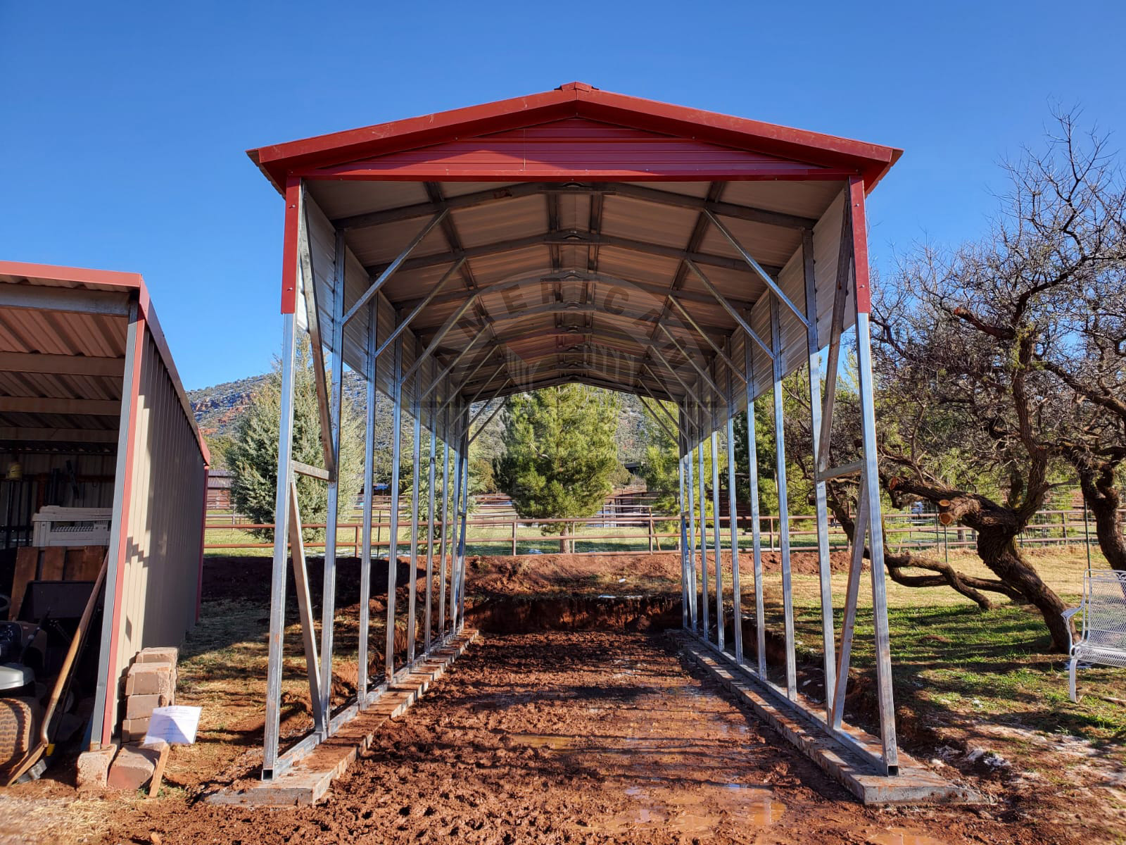 Bethany OK RV Metal Carport