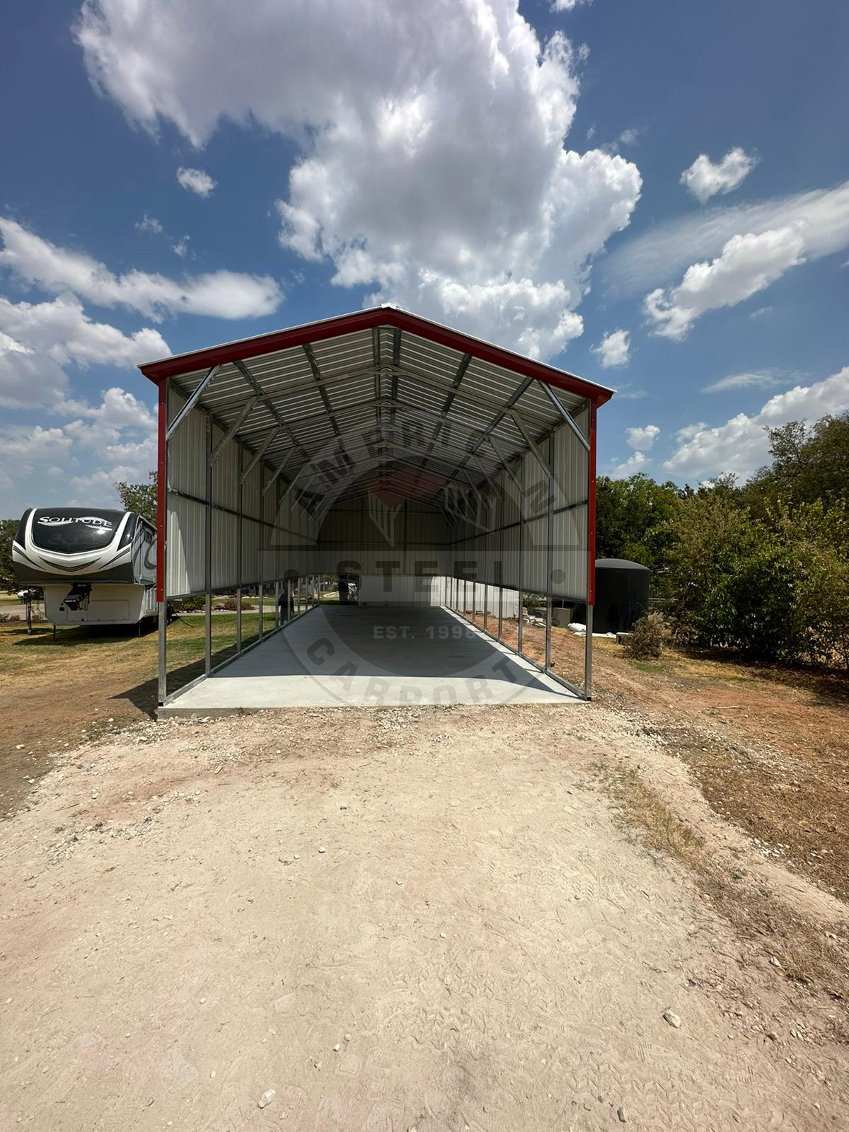 Jenks OK RV Metal Carport