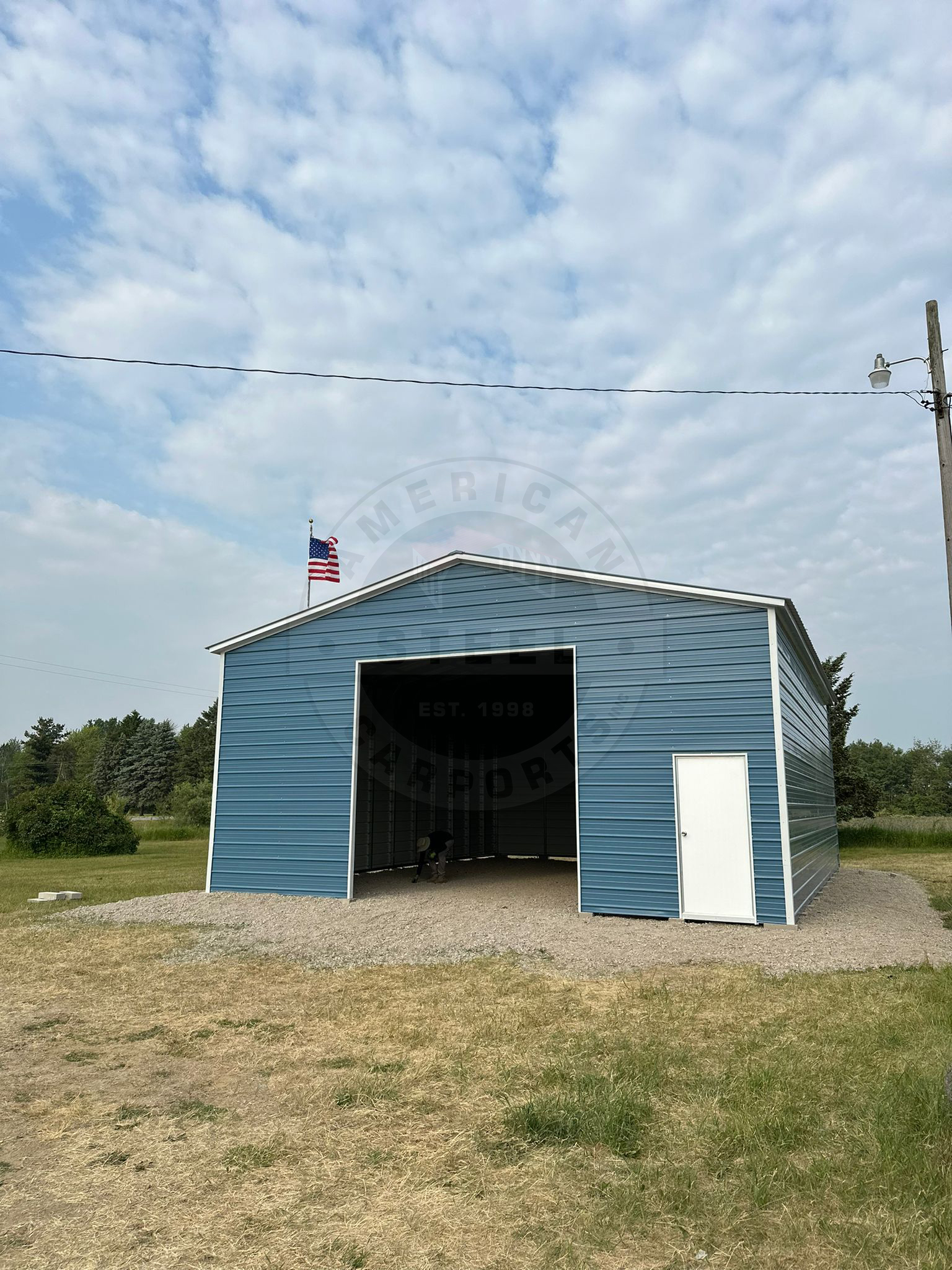 Childress TX Metal Garage - Image 3