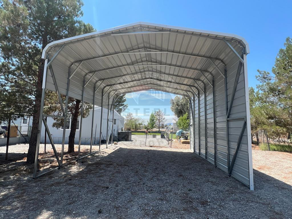 Round Rock TX RV Metal Carport
