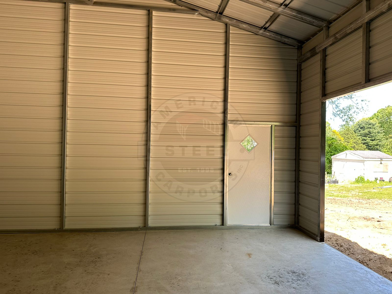 Dimmitt TX Metal Garage - Image 5