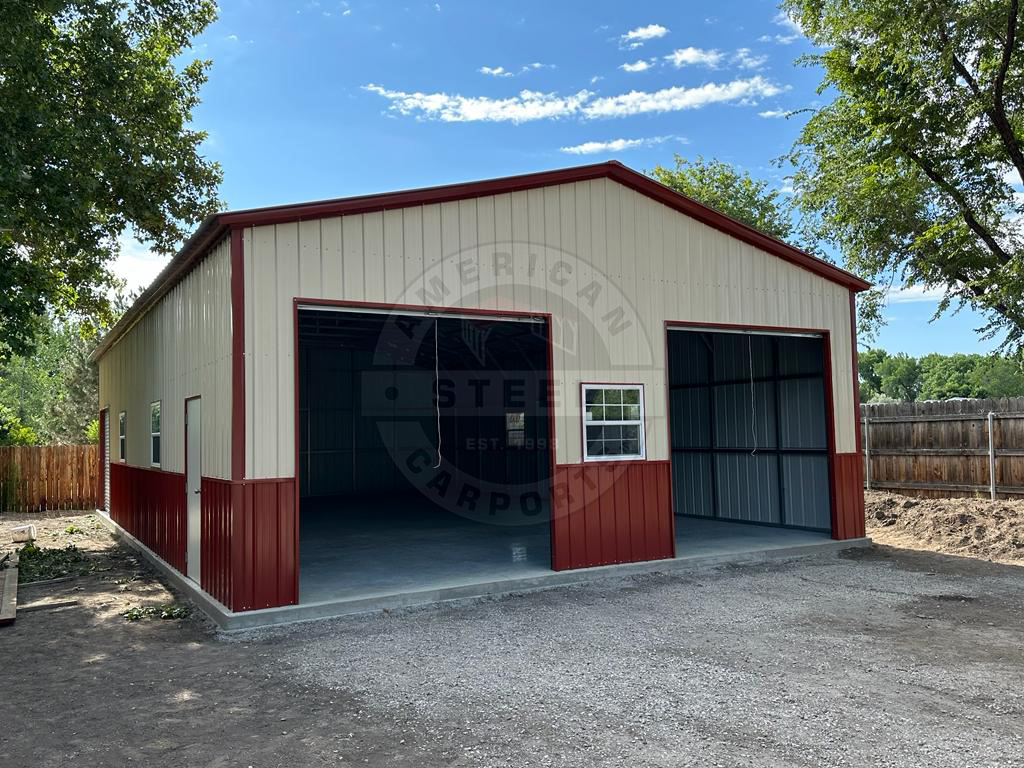 Sweetwater TX Metal Garage