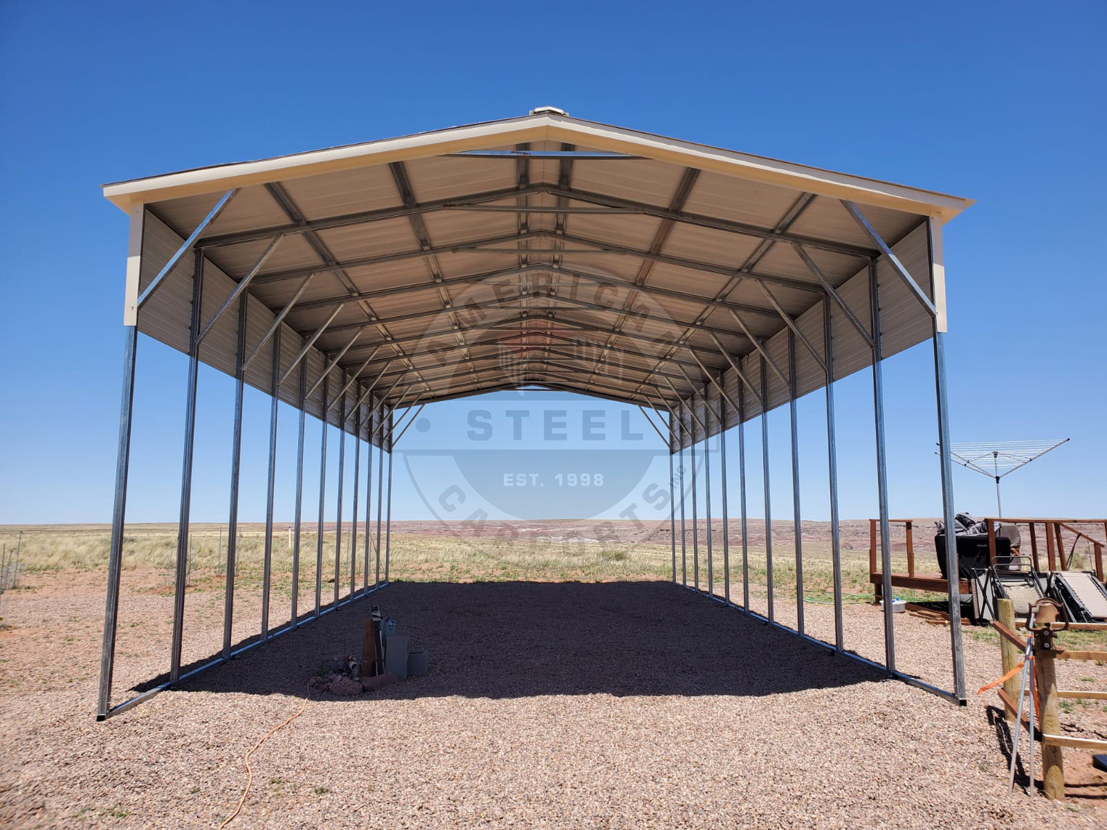 San Antonio TX RV Metal Carport