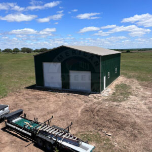 Breckenridge TX Metal Garage