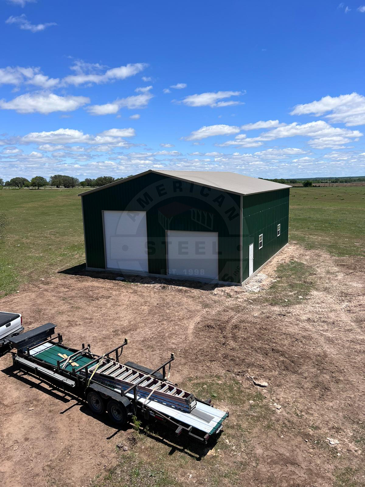 Breckenridge TX Metal Garage