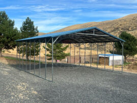 Bryan TX RV Metal Carport