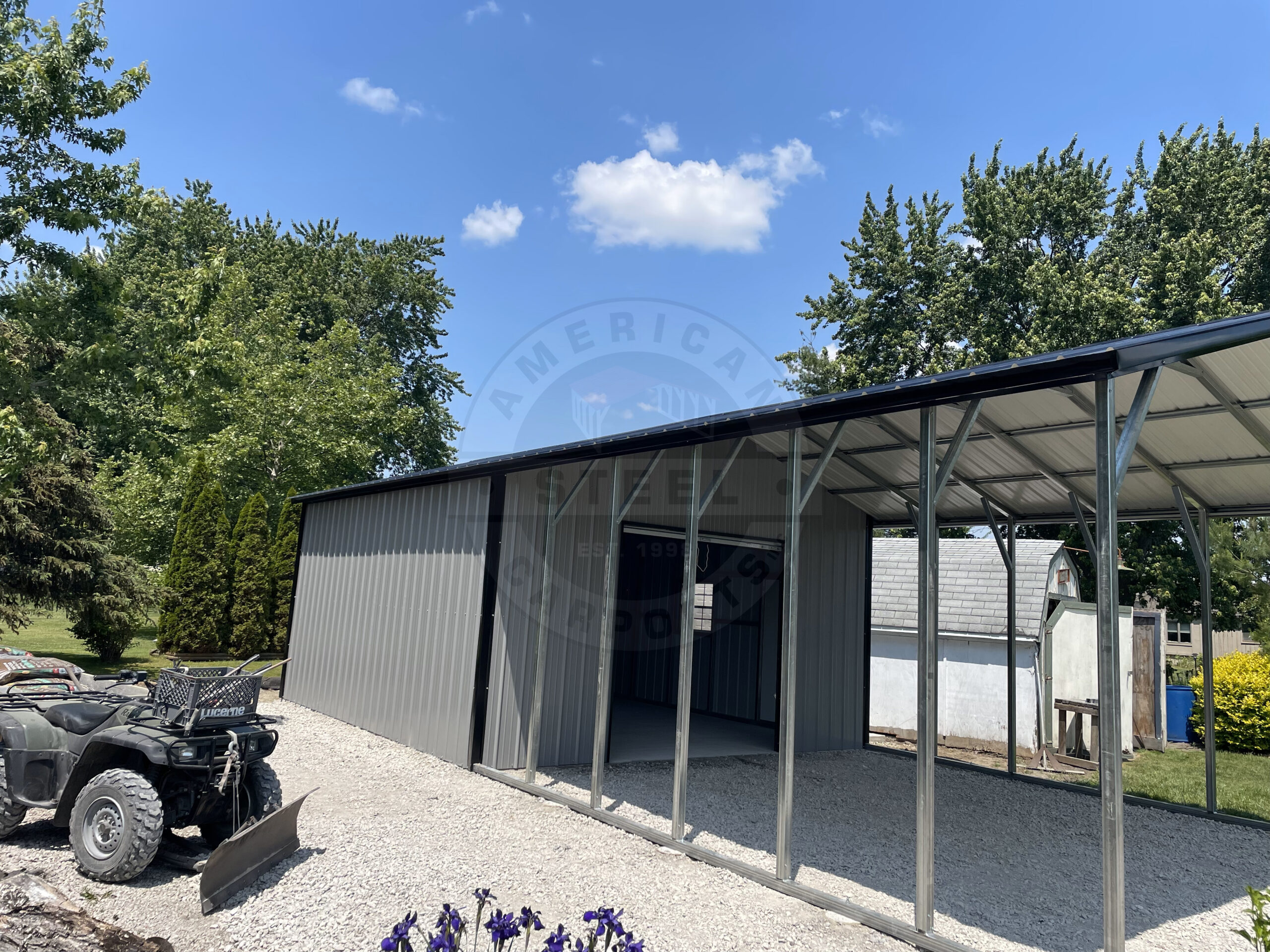 Balch Springs TX Metal Garage