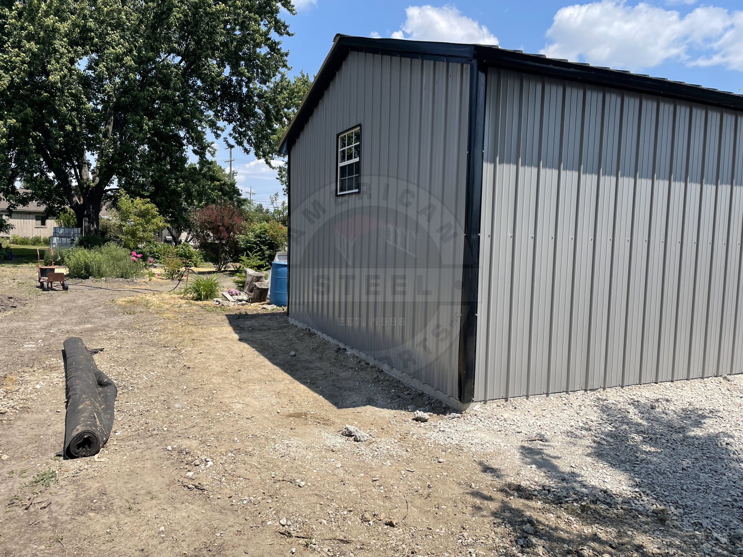 Balch Springs TX Metal Garage