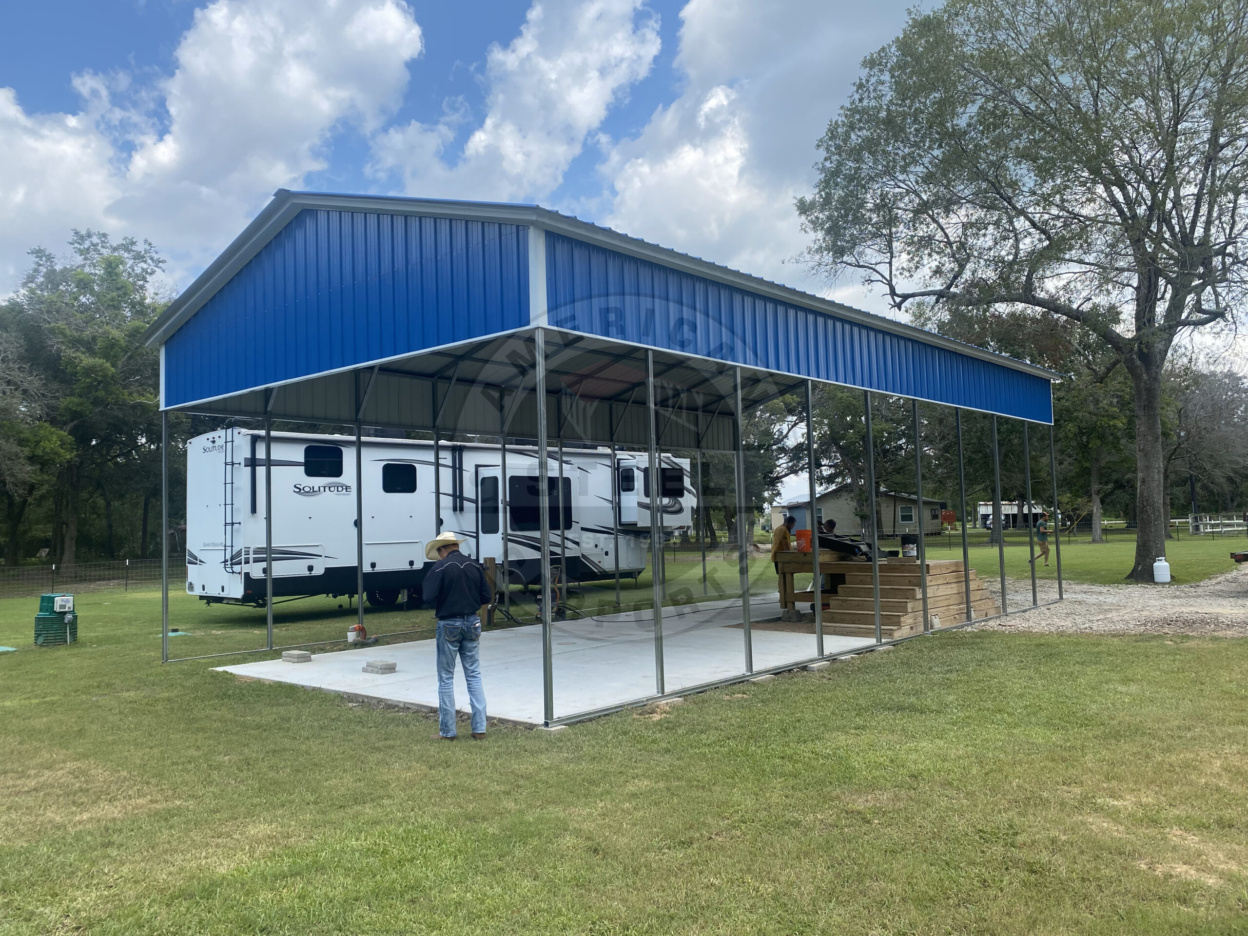 Bixby OK RV Carport