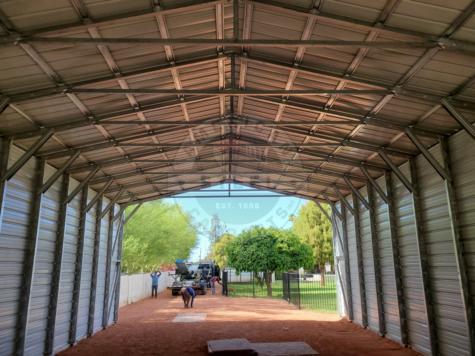 Broken Arrow OK Metal Carport