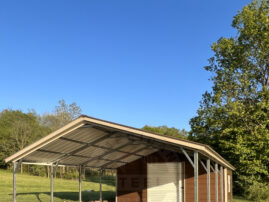 Clifton TX Metal Garage