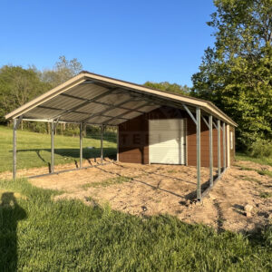 Clifton TX Metal Garage