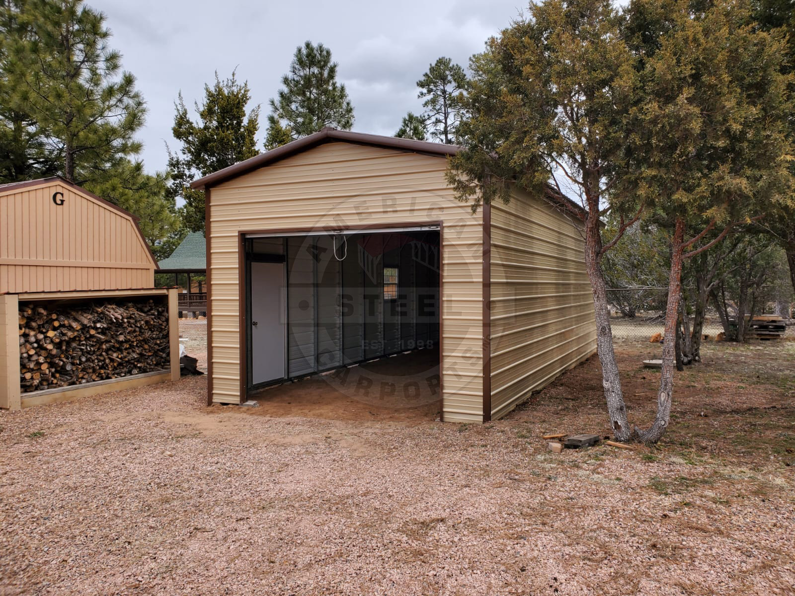 Coleman TX Metal Garage