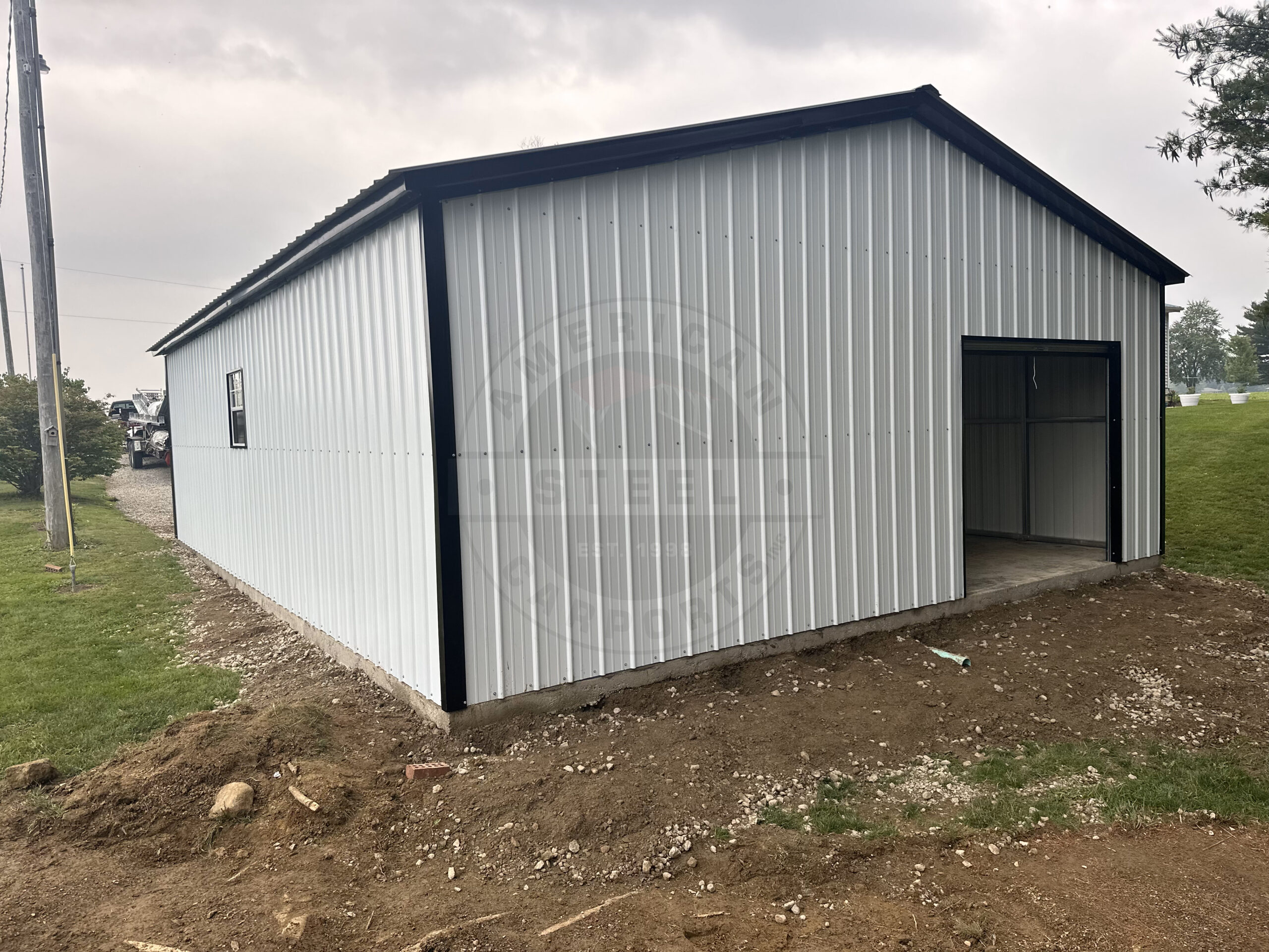 Crowley TX Metal Garage