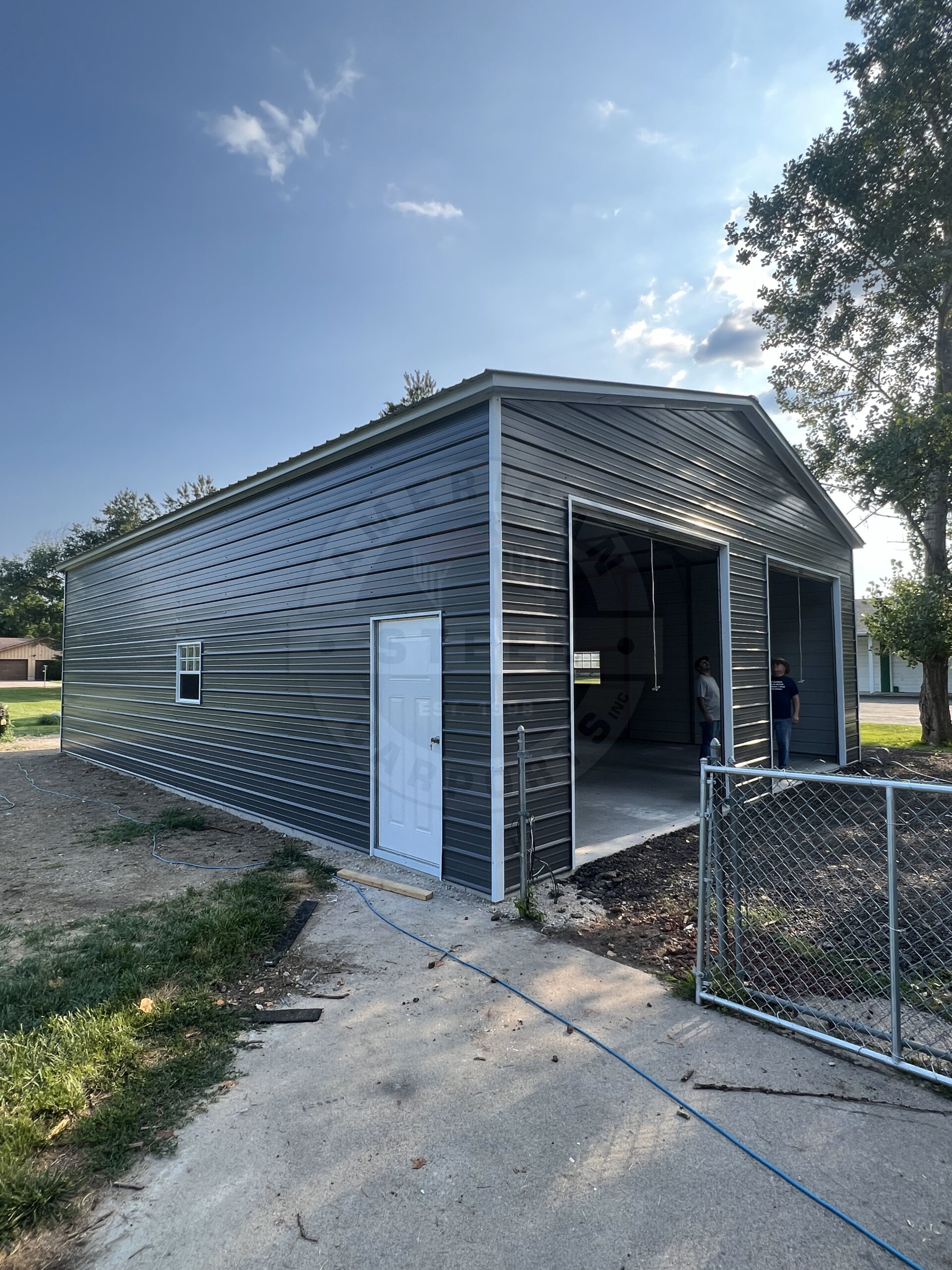 Edgecliff Village TX Metal Garage