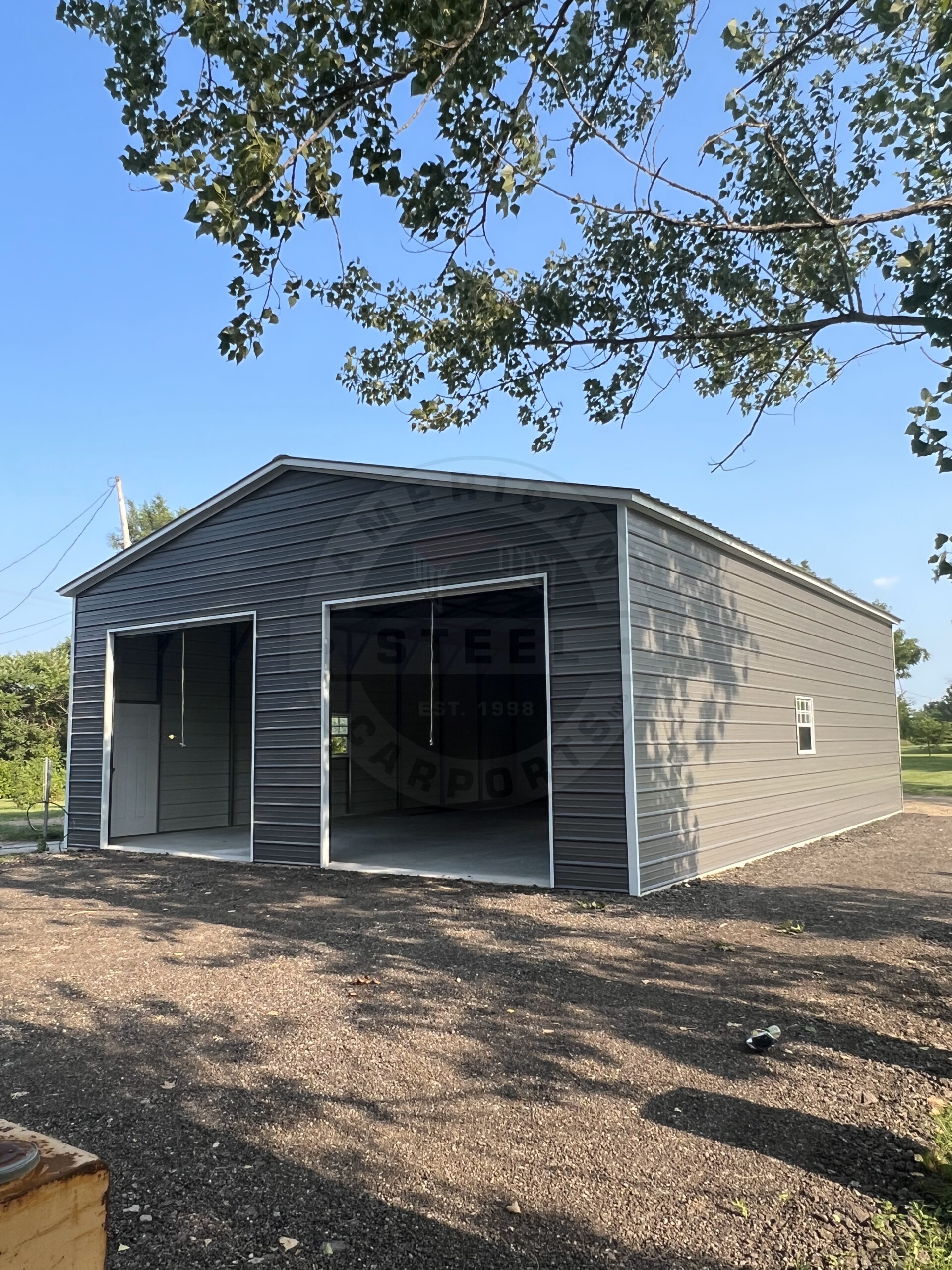 Edgecliff Village TX Metal Garage