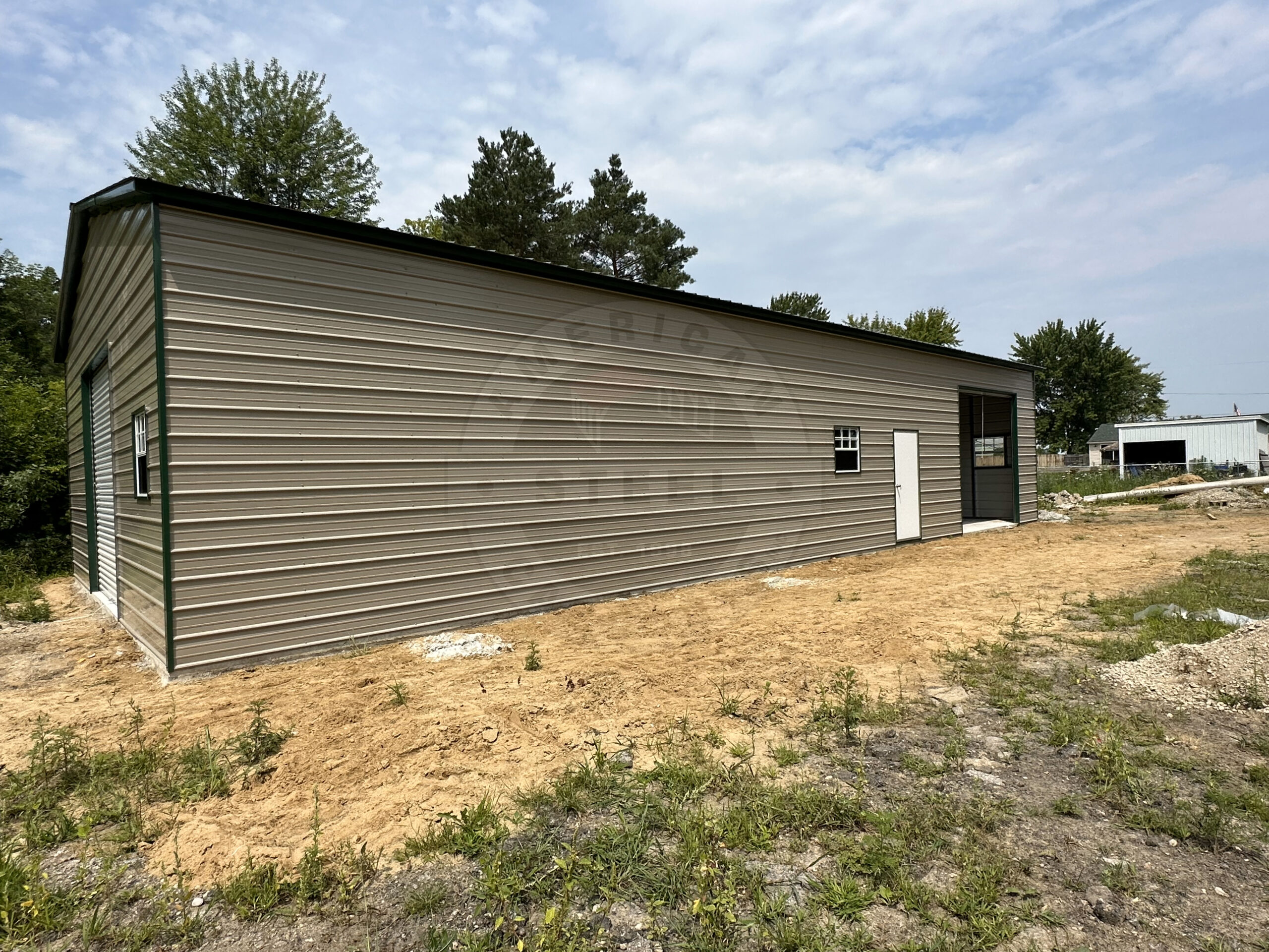Elm Mott TX Metal Garage