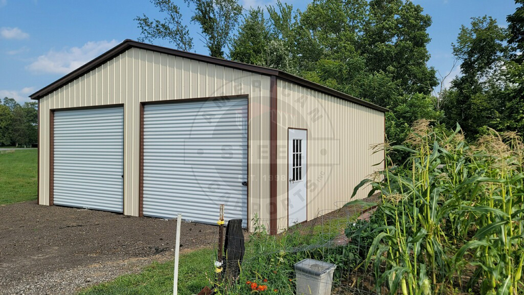 Euless TX Metal Garage
