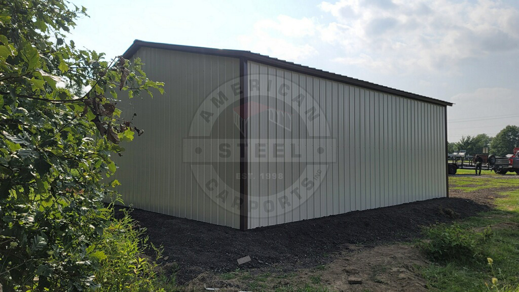 Euless TX Metal Garage