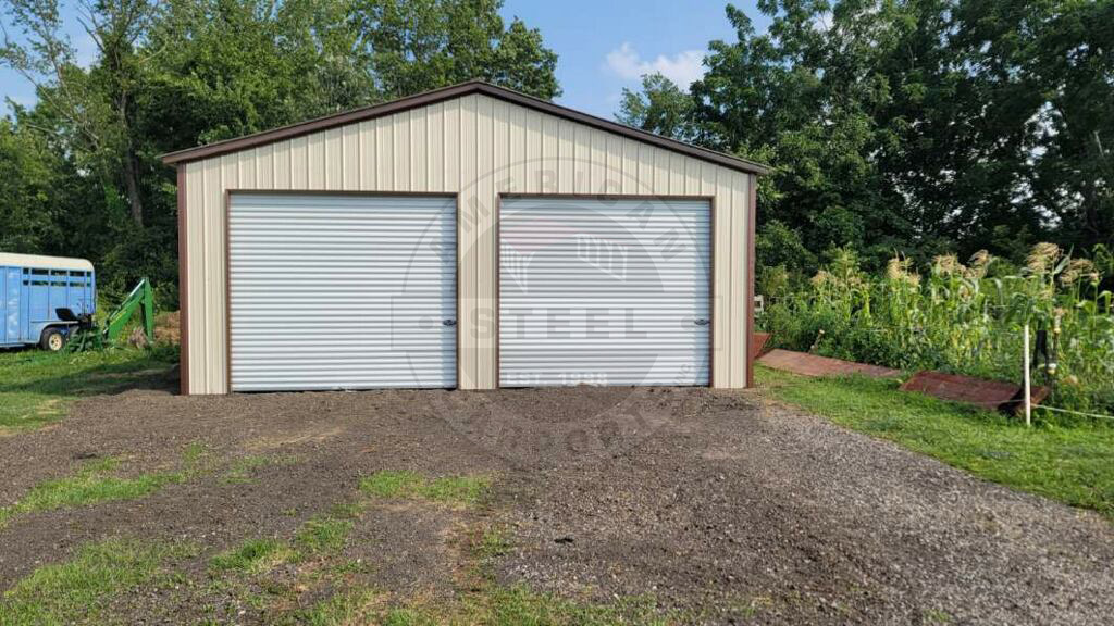 Euless TX Metal Garage
