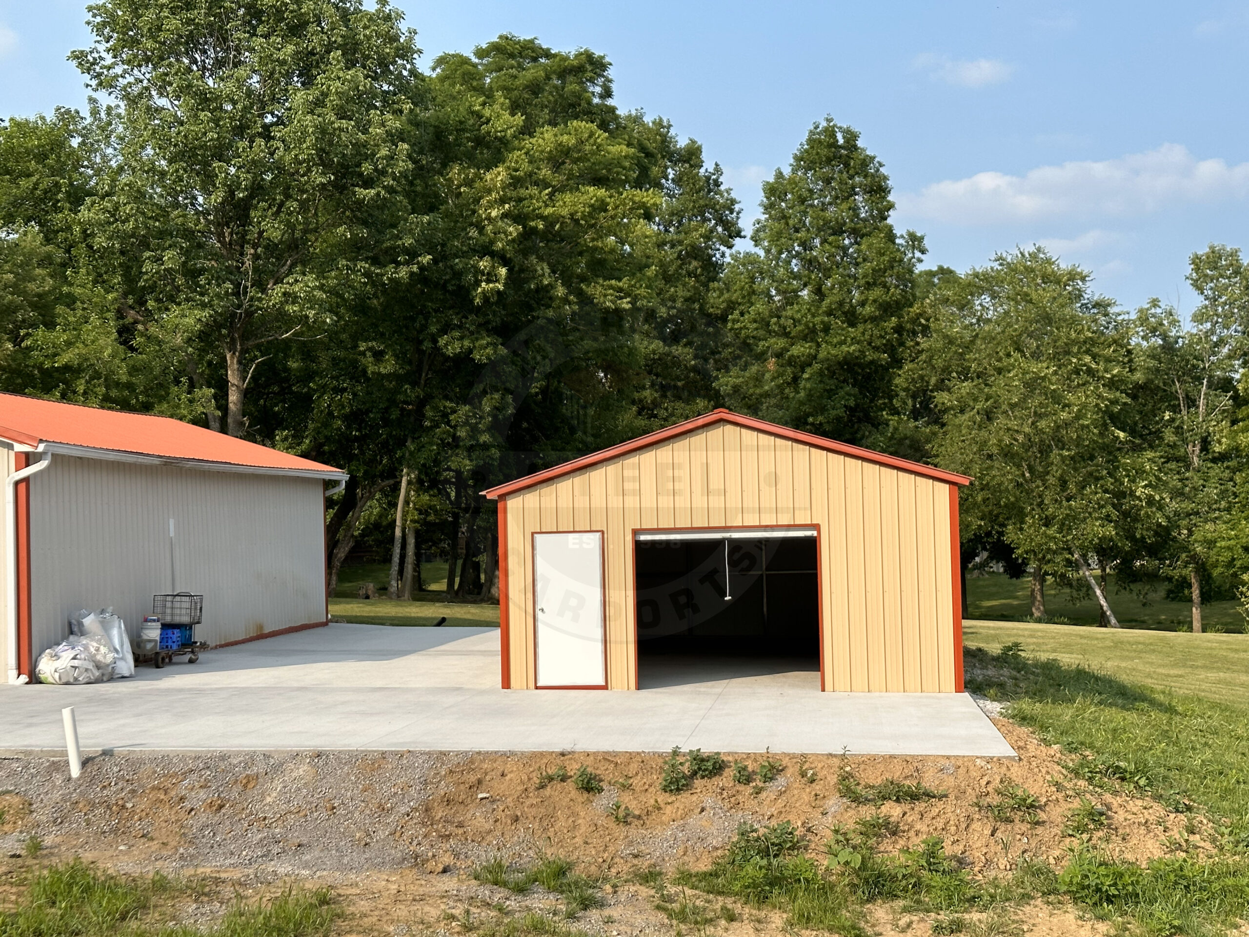 Godley TX Metal Garage