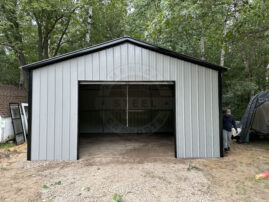 Haltom City TX Metal Garage
