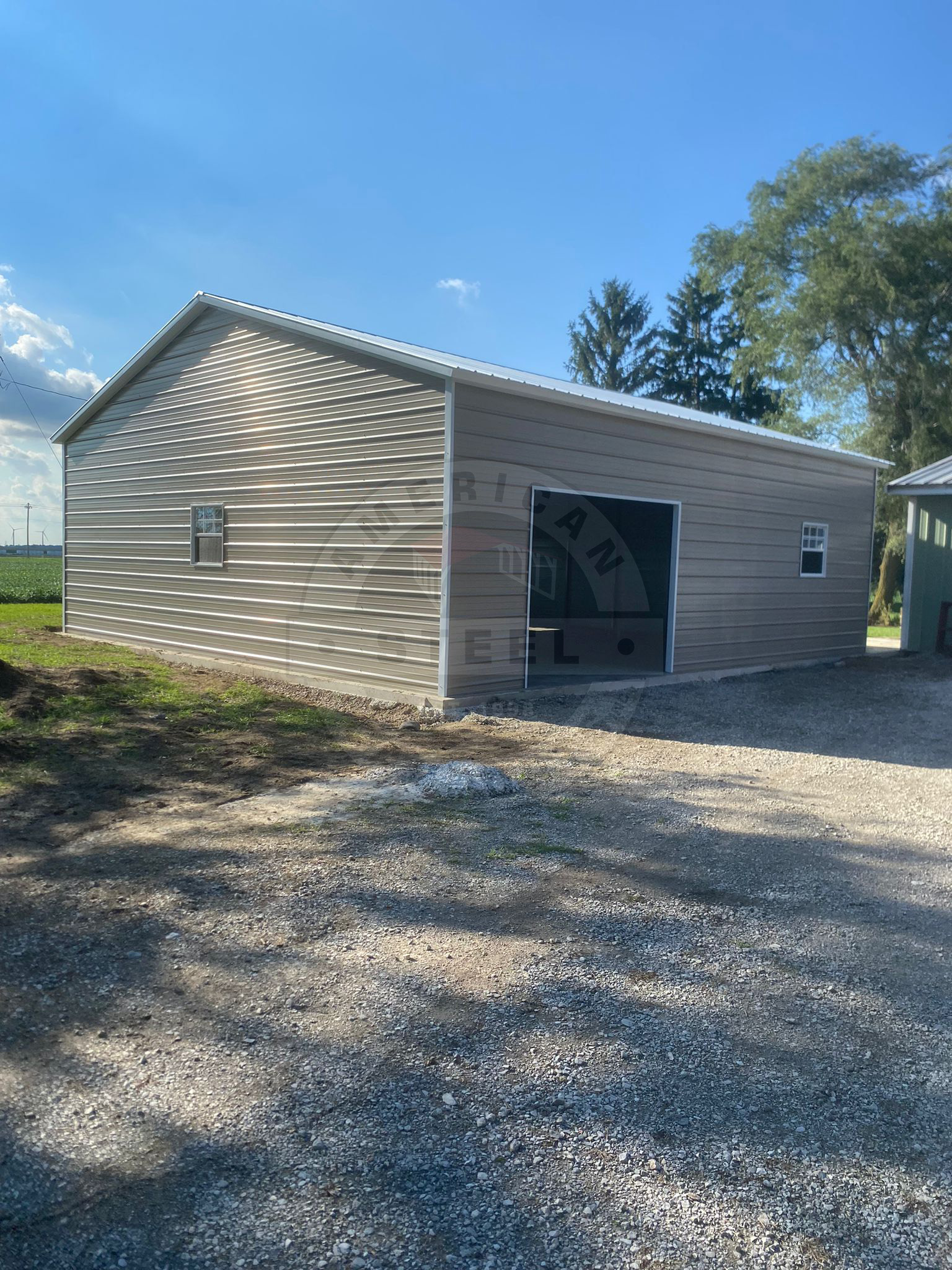 Hamilton TX Metal Garage
