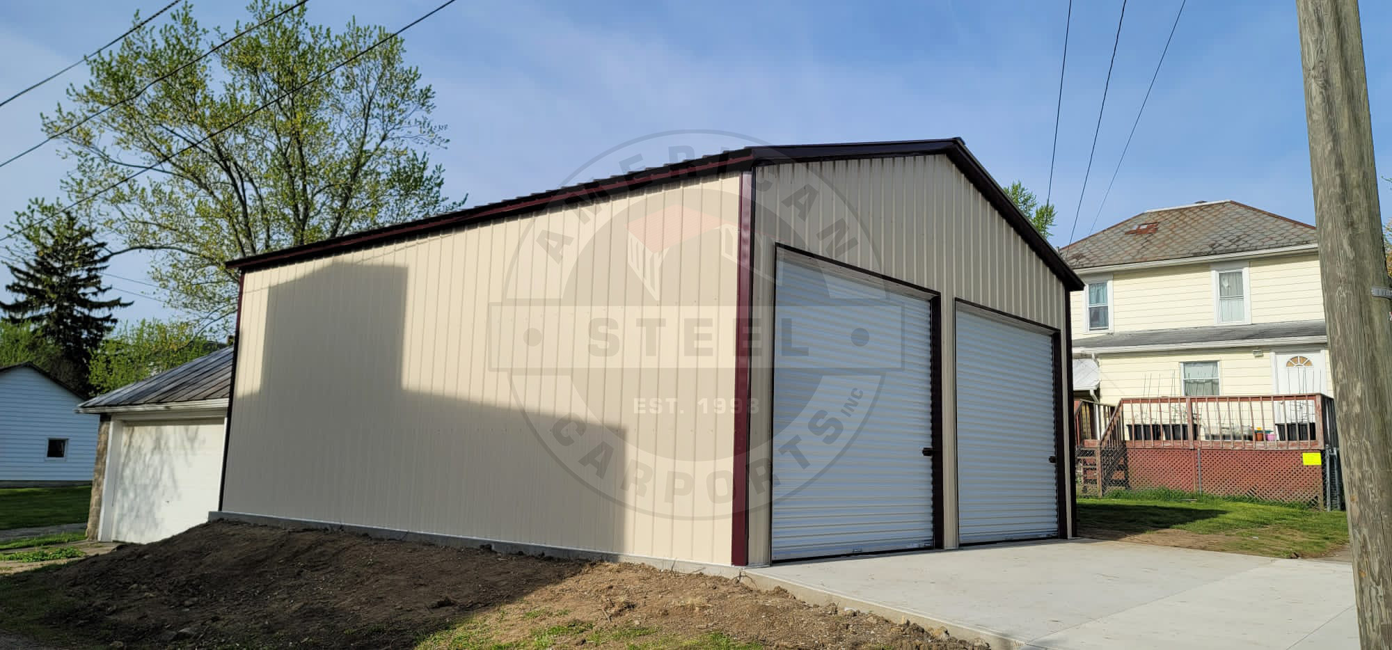 Hebron TX Metal Garage