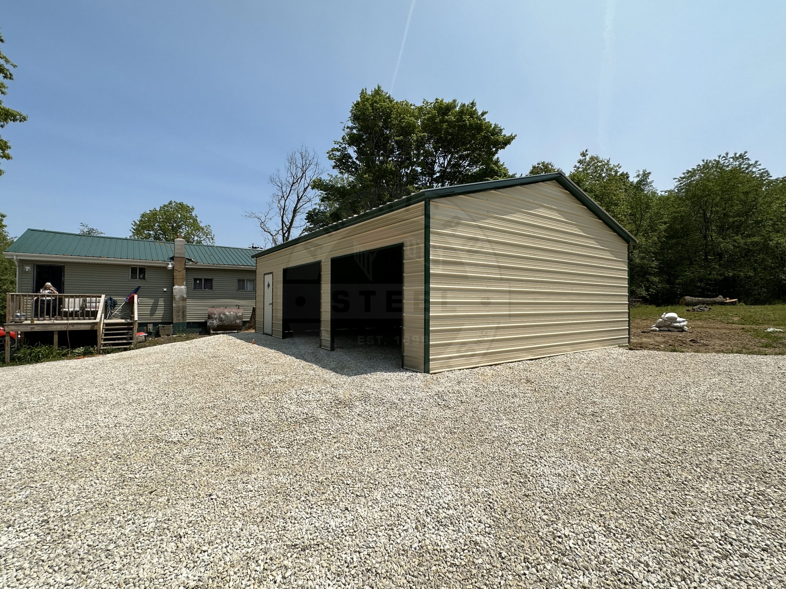 Hutchins TX Metal Garage