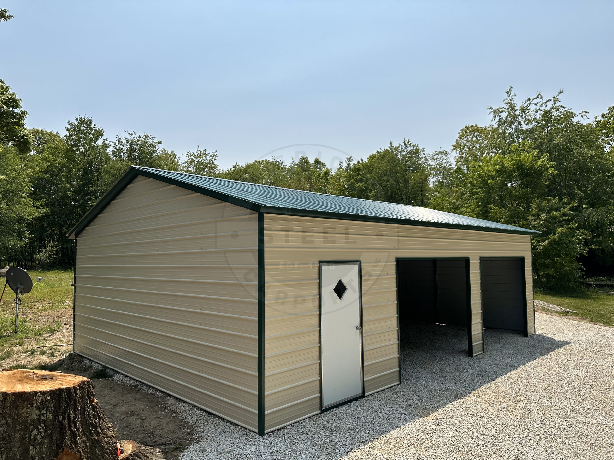 Hutchins TX Metal Garage