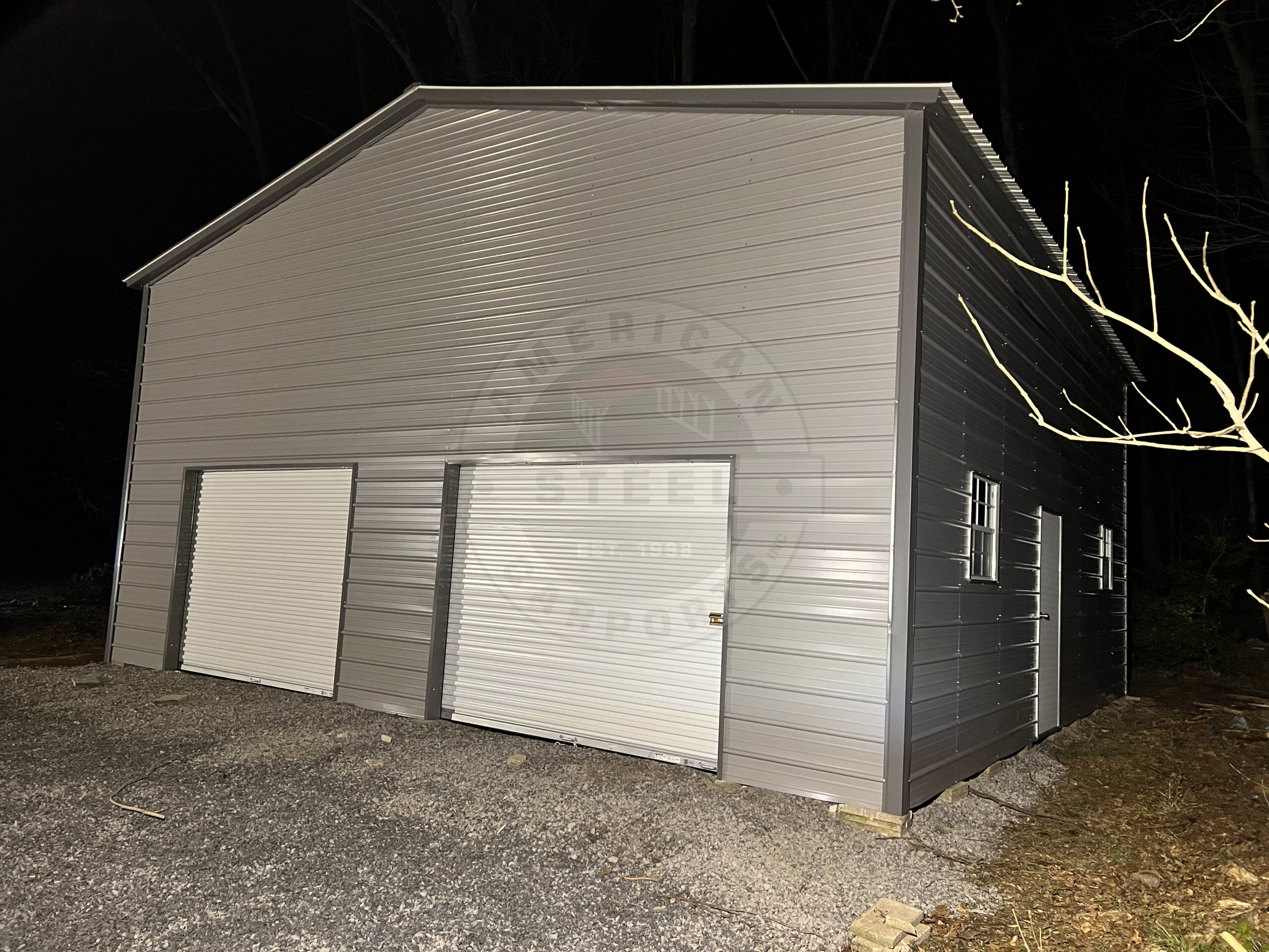 Metal-Steel-Garage-Valley Ridge-Texas