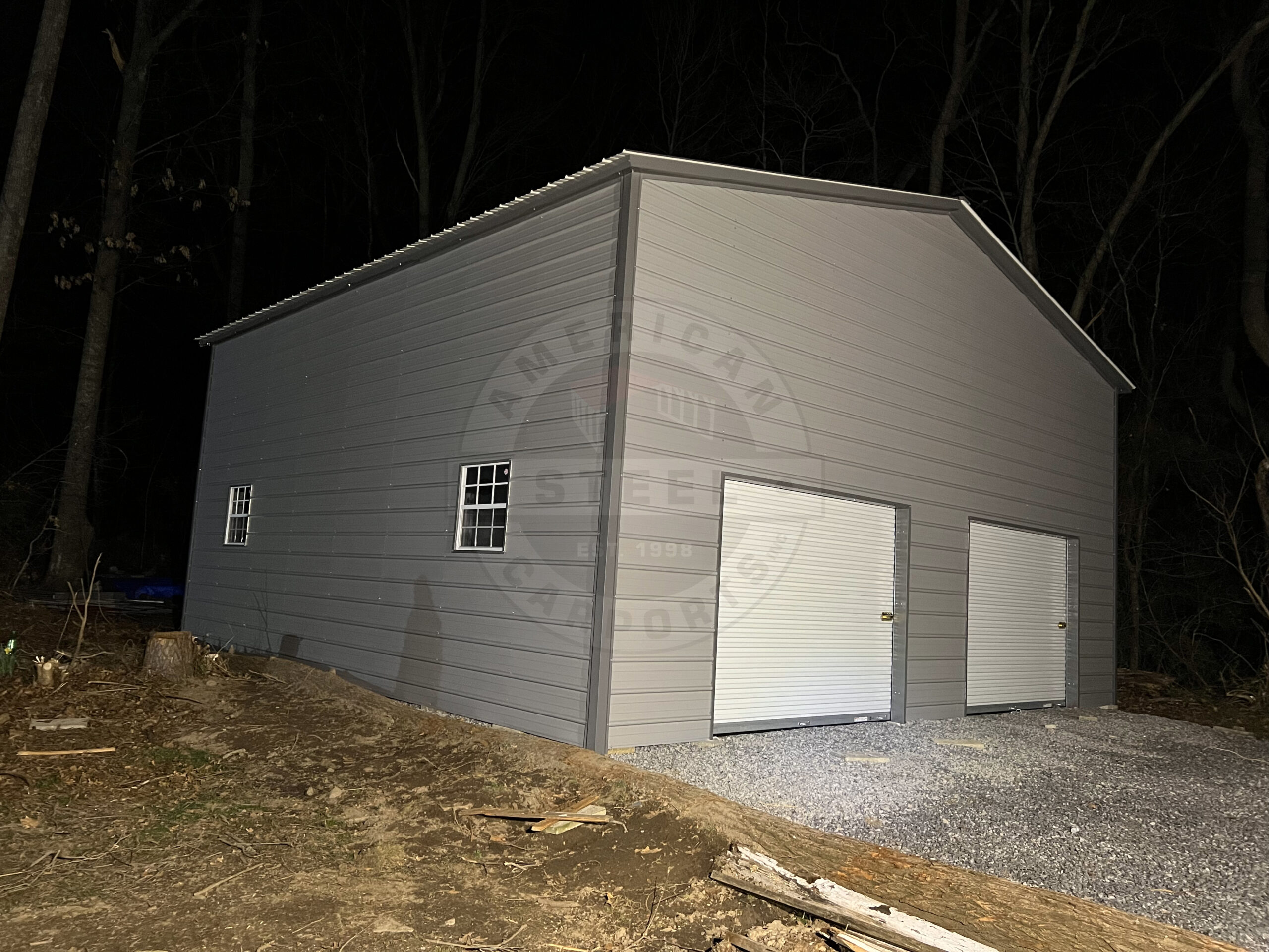 Metal-Steel-Garage-Valley Ridge-Texas