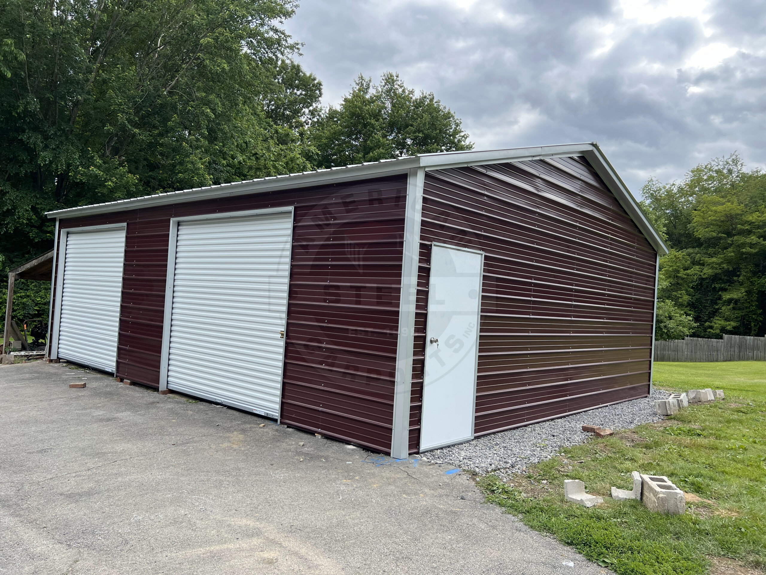 Metal-Steel-Garage-Batson-Texas