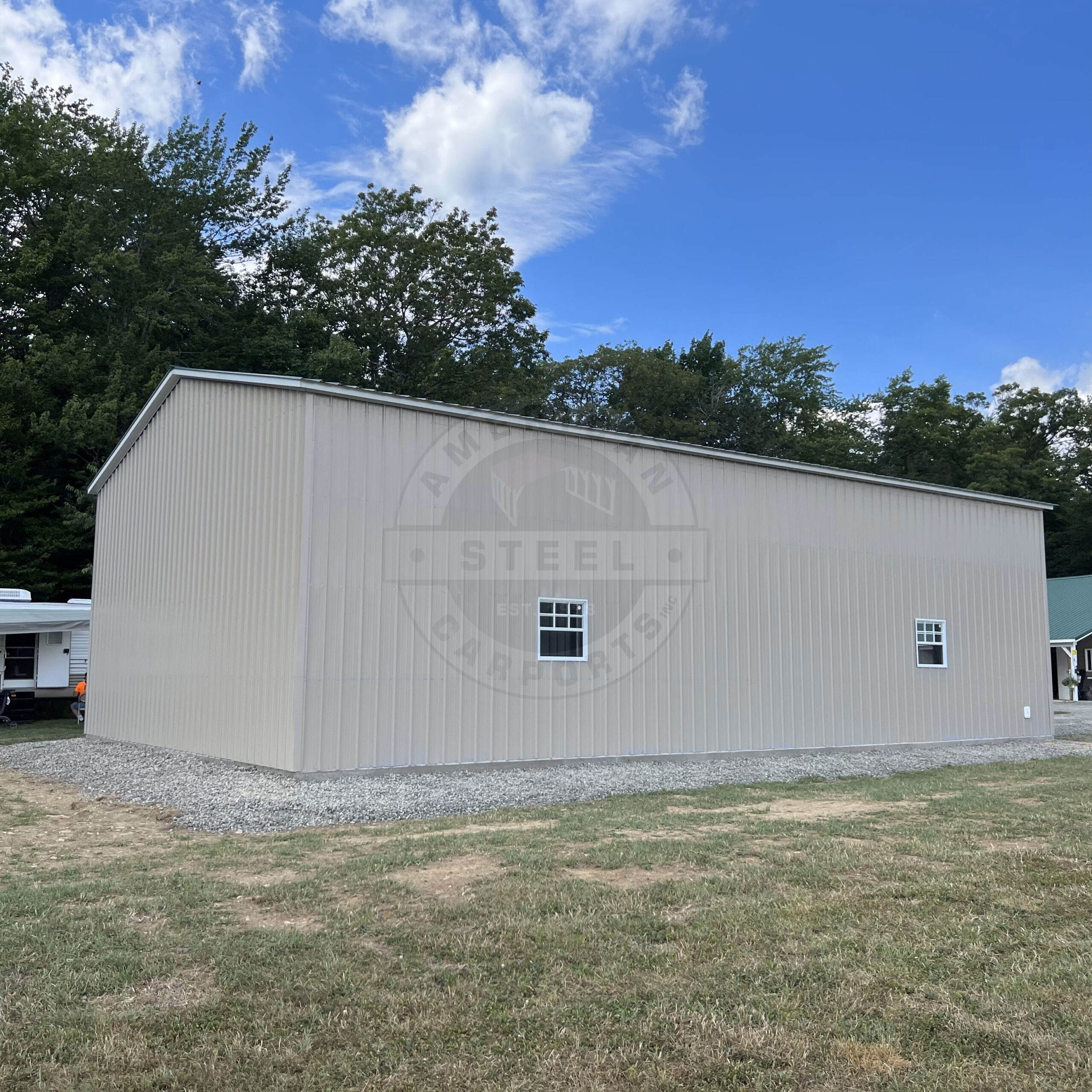 Killeen TX Metal Garage - Image 2