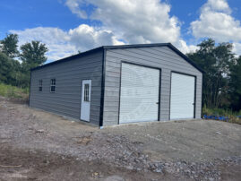 Metal-Steel-Garage-Caldwell-Texas