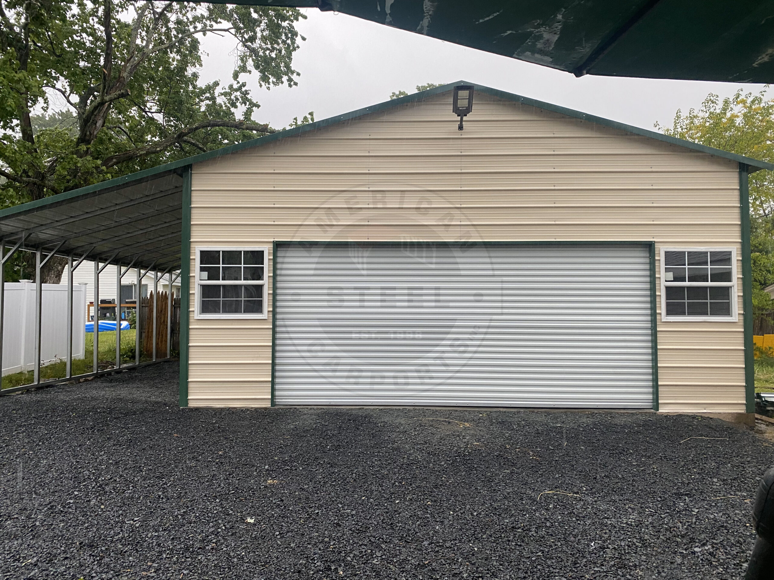 Metal-Steel-Garage-Aledo-TX