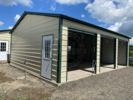 Metal-Steel-Garage-Huntsville-Texas