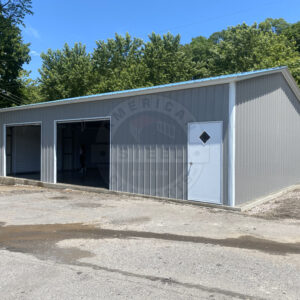 Metal-Steel-Garage-La Grange-Texas