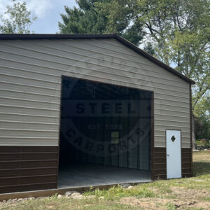 Metal-Steel-Garage-Roanoke-Texas