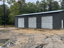 Metal-Steel-Garage-College Station-Texas