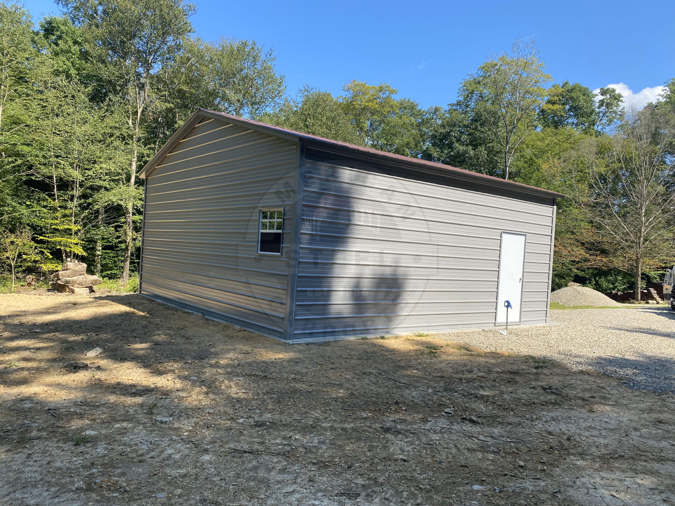 Metal-Steel-Garage-Brenham-Texas