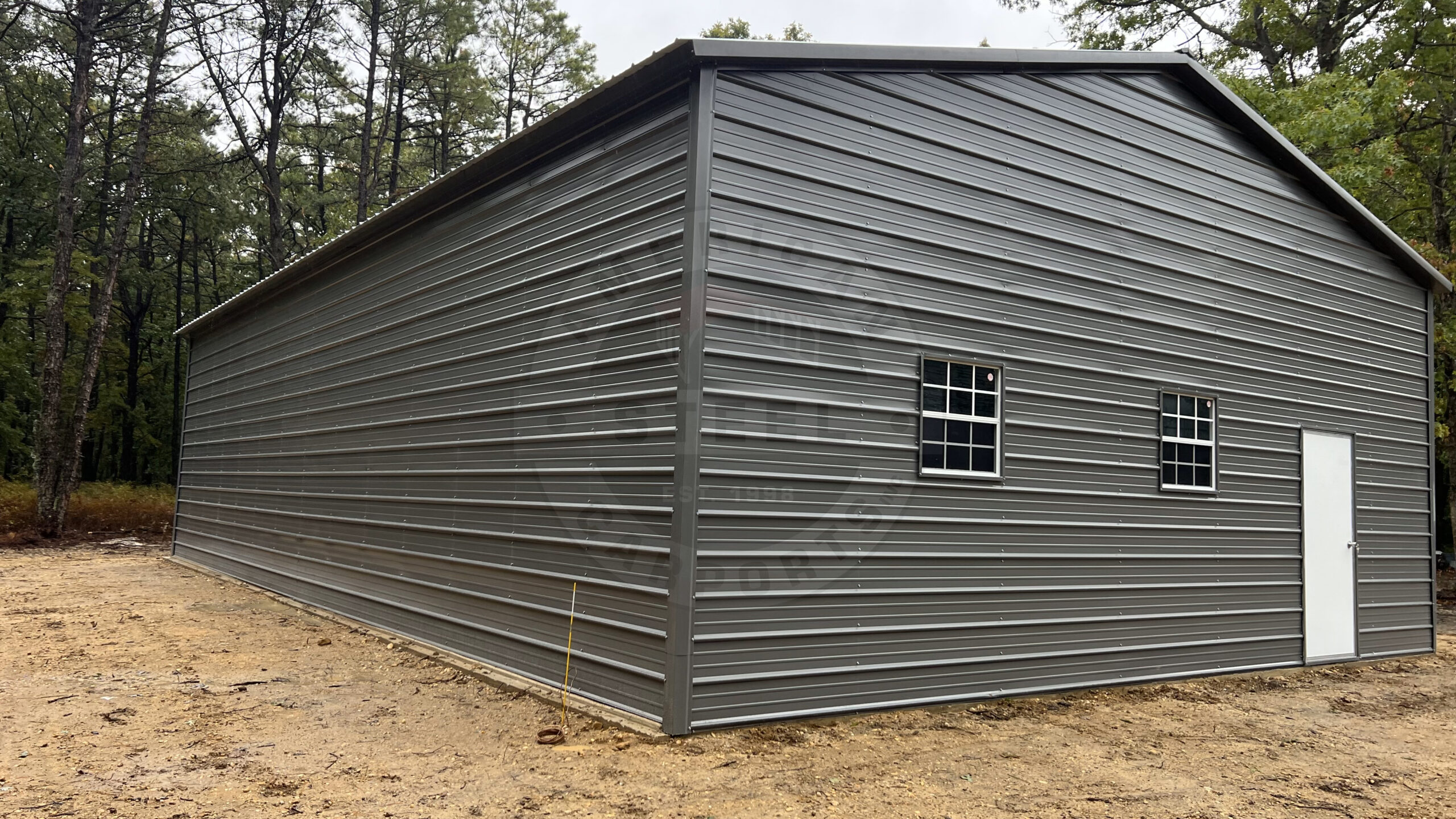 Metal-Steel-Garage-College Station-Texas