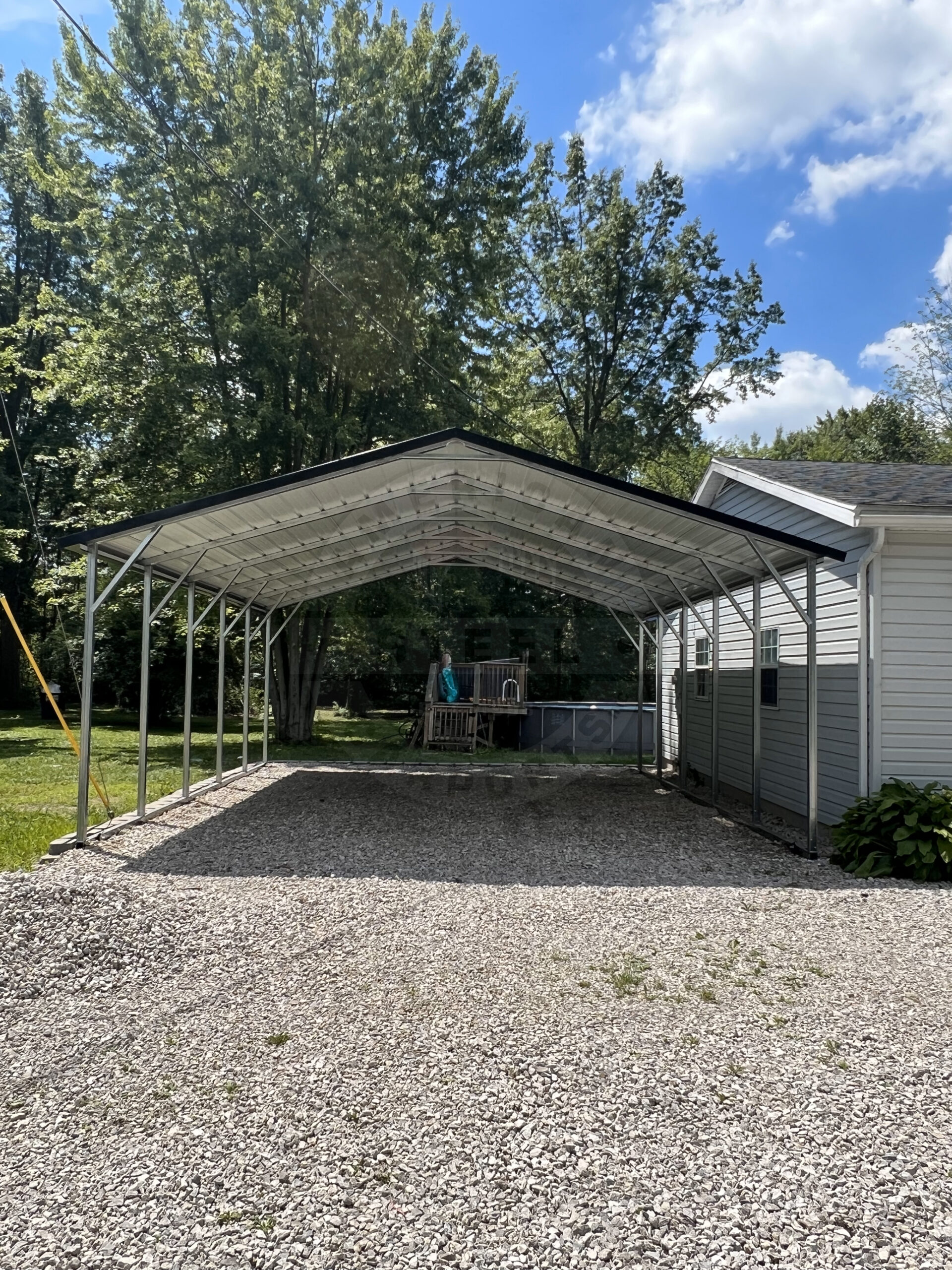 Lexington KY Metal Carport - Image 3