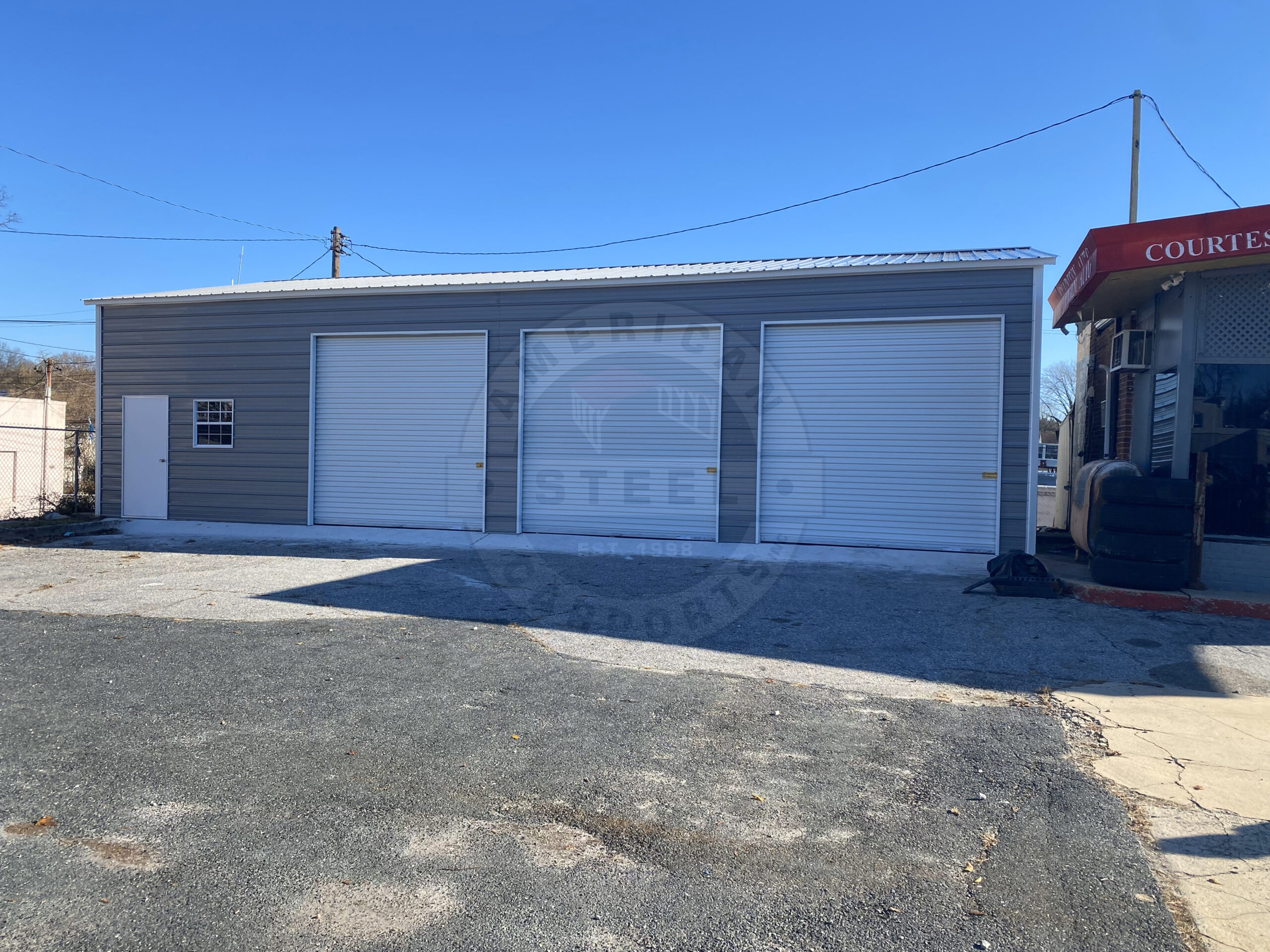 Metal-Steel-Garage-Cleveland-Texas