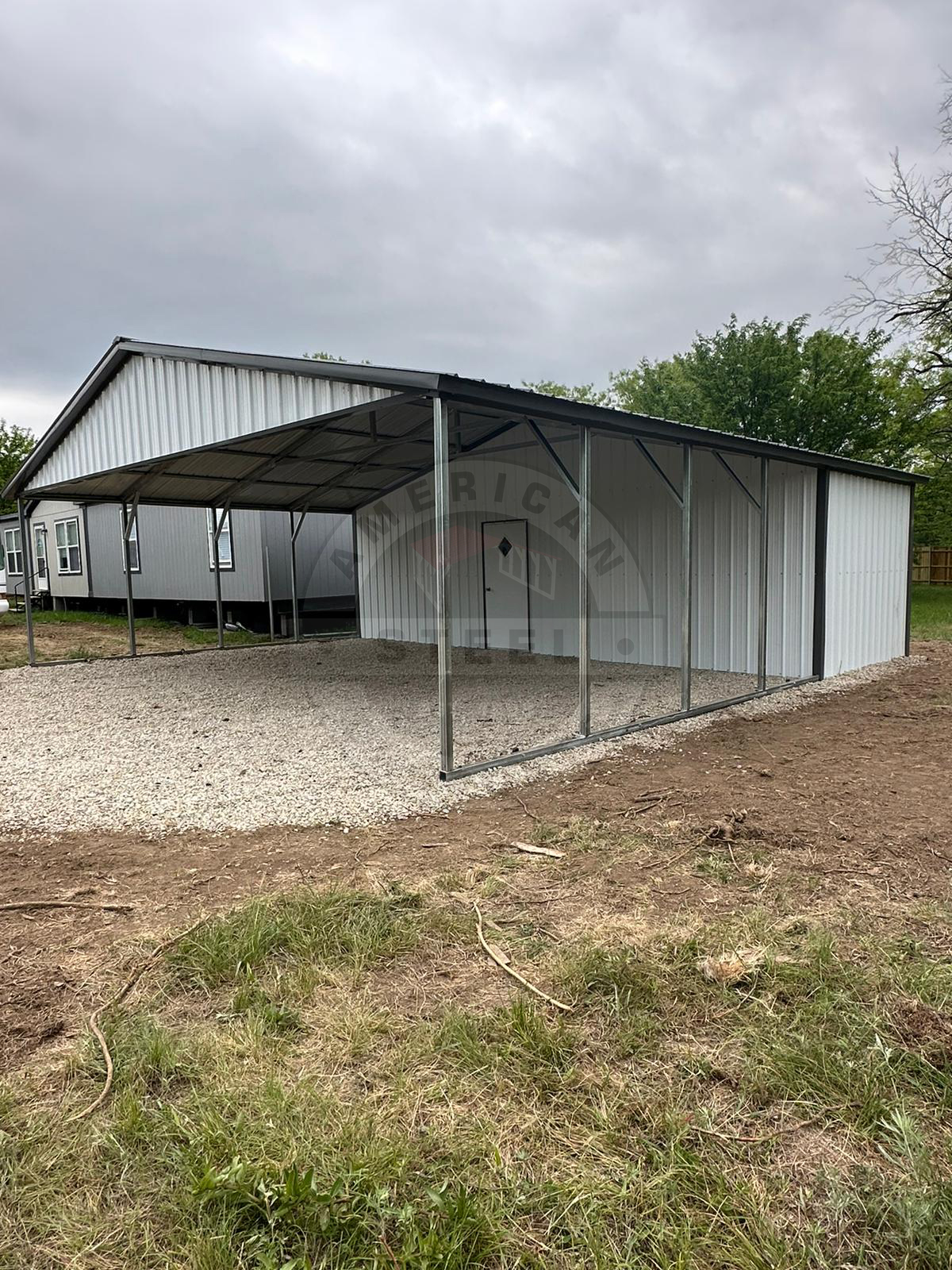 Lake Worth TX Metal Garage